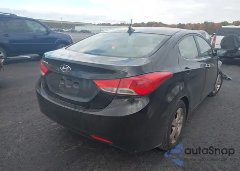 2012 Hyundai Elantra Gls z USA, uszkodzony, nr VIN 5NPDH4AE4CH068028